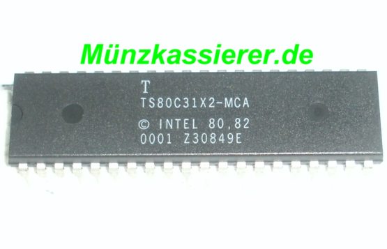 Münzkassierer.de Münzautomaten.com SI Steuerung SI Elektronik Microcontroller INTEL TS80C31X2-MCA 80 , 82 0001 Z30849E