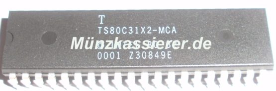 Münzkassierer.de Münzautomaten.com SI Steuerung SI Elektronik Microcontroller INTEL TS80C31X2-MCA 80 , 82 0001 Z30849E