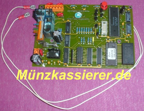 Münzkassierer.de Münzautomaten.com SI Steuerung SI Elektronik Steuerplatine Hauptplatine Platine